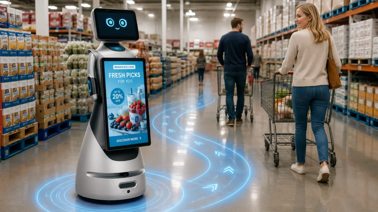 Robot autonome magasin : boostez vos ventes en rayon